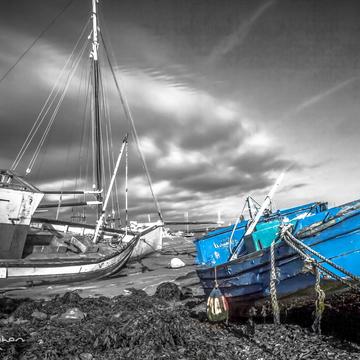 The storm is coming, Mersea Island, United Kingdom