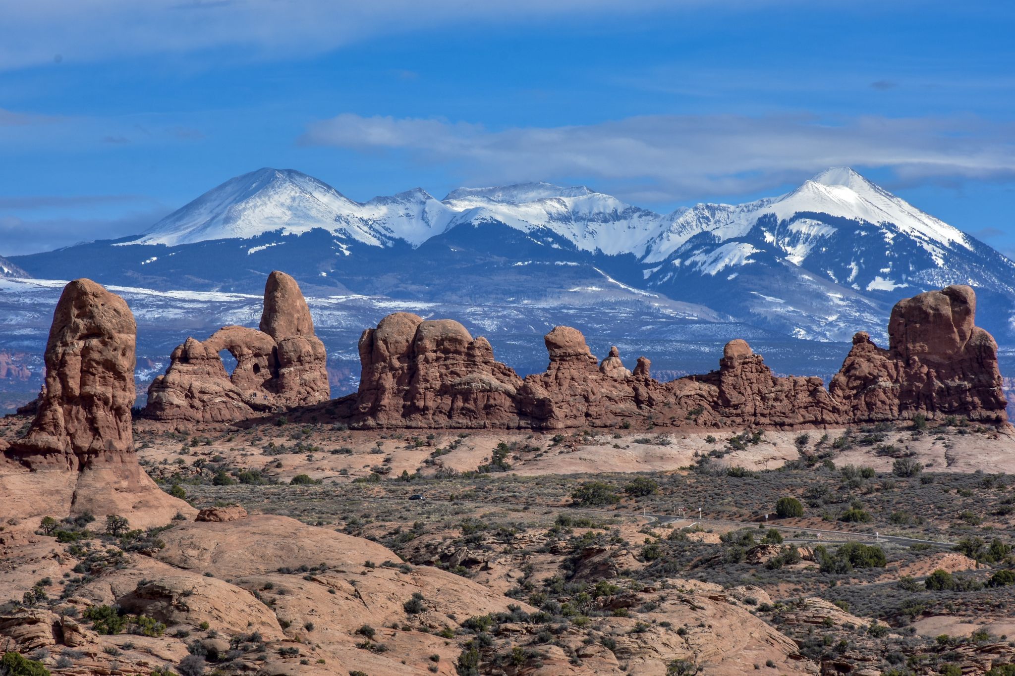 The Windows Section in Arches NP, USA