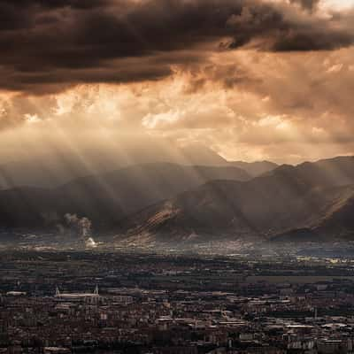 Torino from Superga, Italy