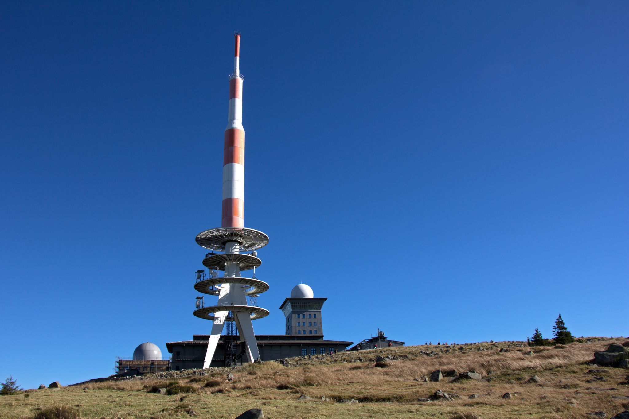 Transmitters on the Brocken Summit, Germany