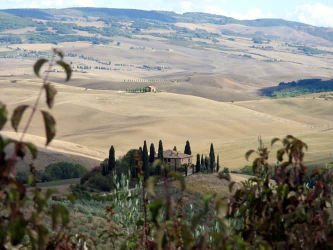 Podere Belvedere in the Val D'orcia Tuscany