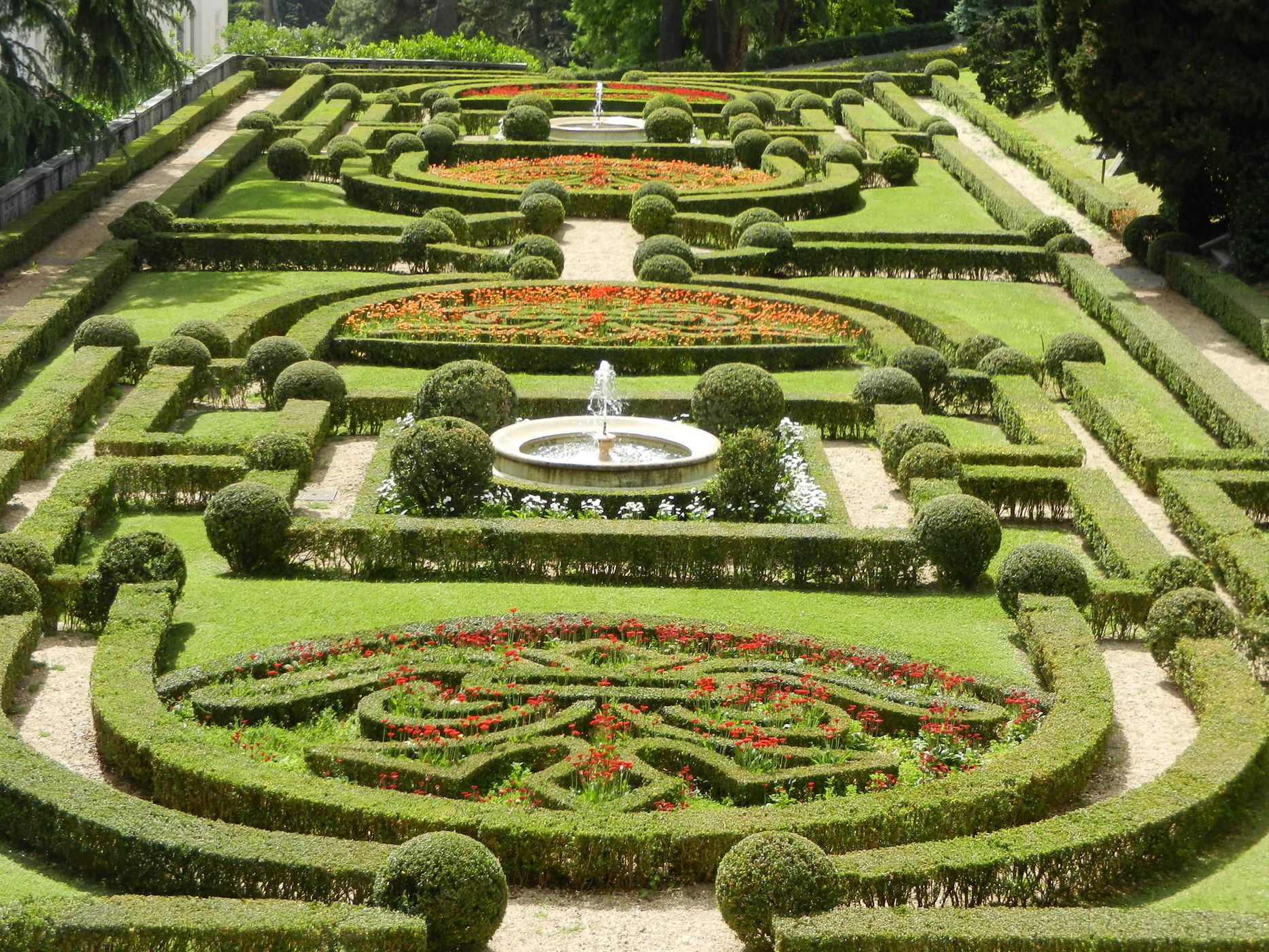 Vatican Garden, Rome, Italy