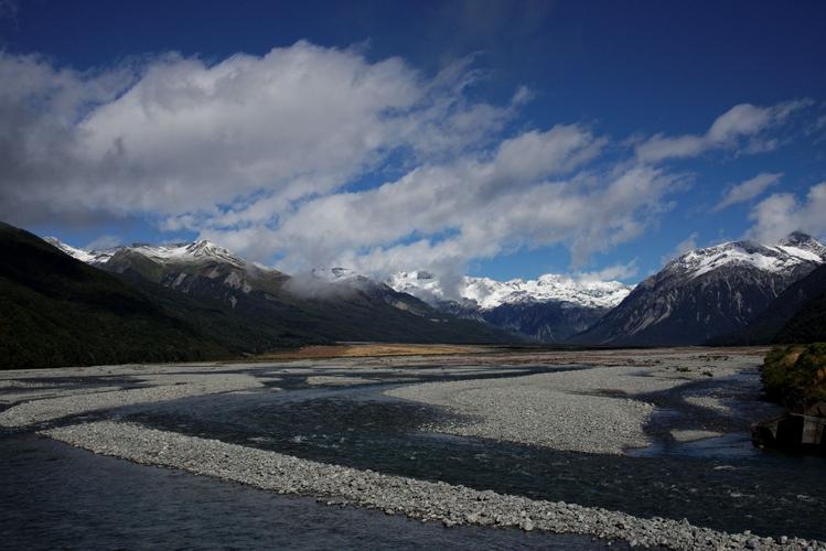 Waimakariri River in Arthur's Pass National Park