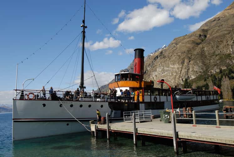 Walter Peak Station via the TSS Earnslaw steamship