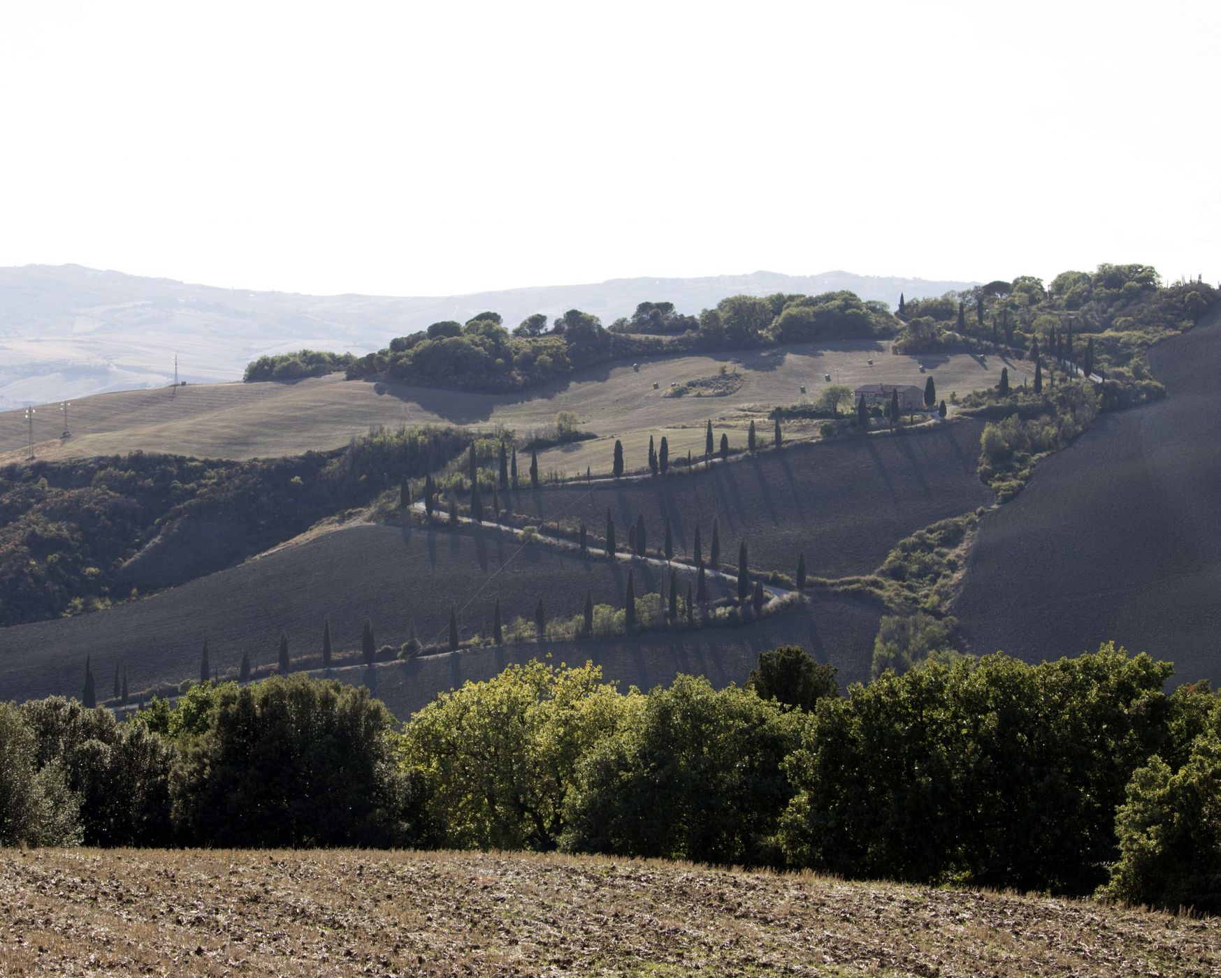 Winding road, Italy