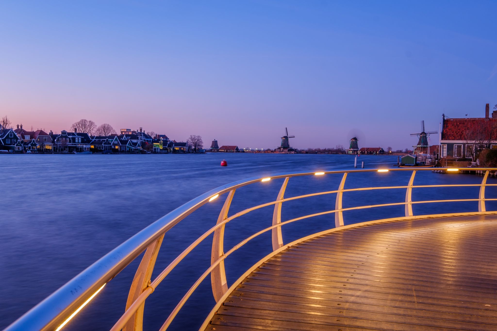 Windmills of Zaanse Schans, Netherlands