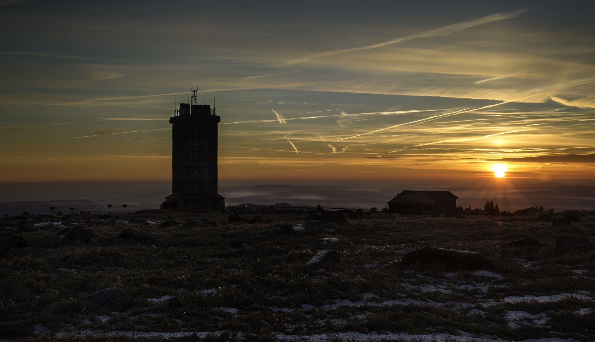 Winter morning on 1100m, Germany