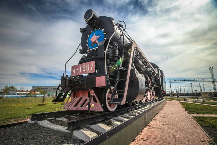 Yekaterinburg Old Train
