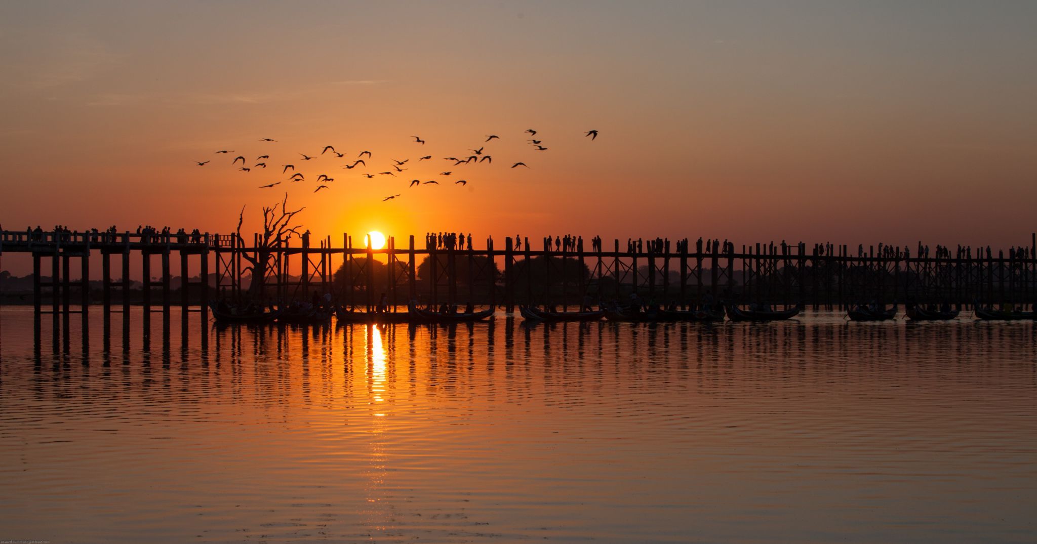 U Bein Bridge, Myanmar
