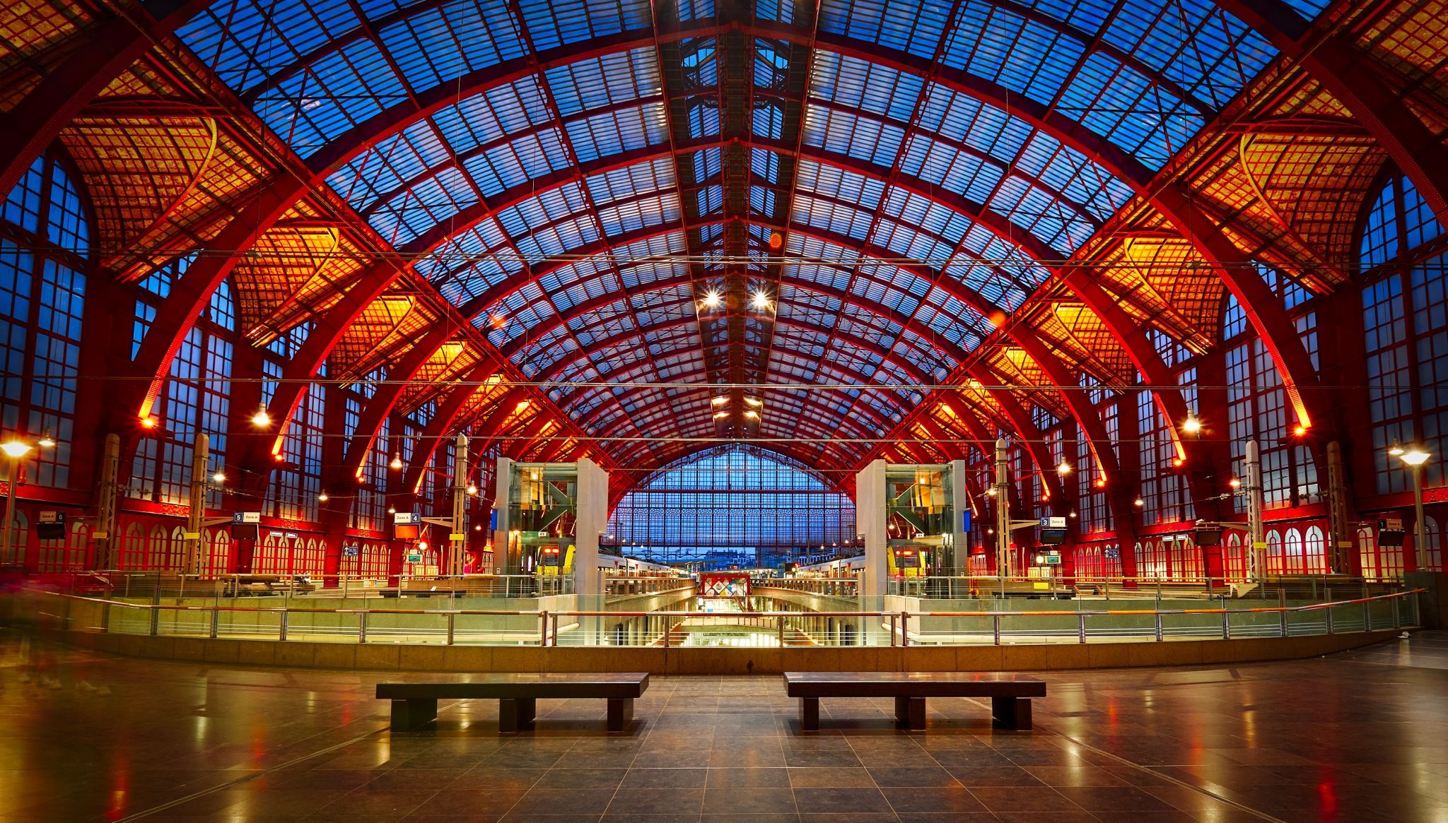 Antwerp, Central Station, Belgium