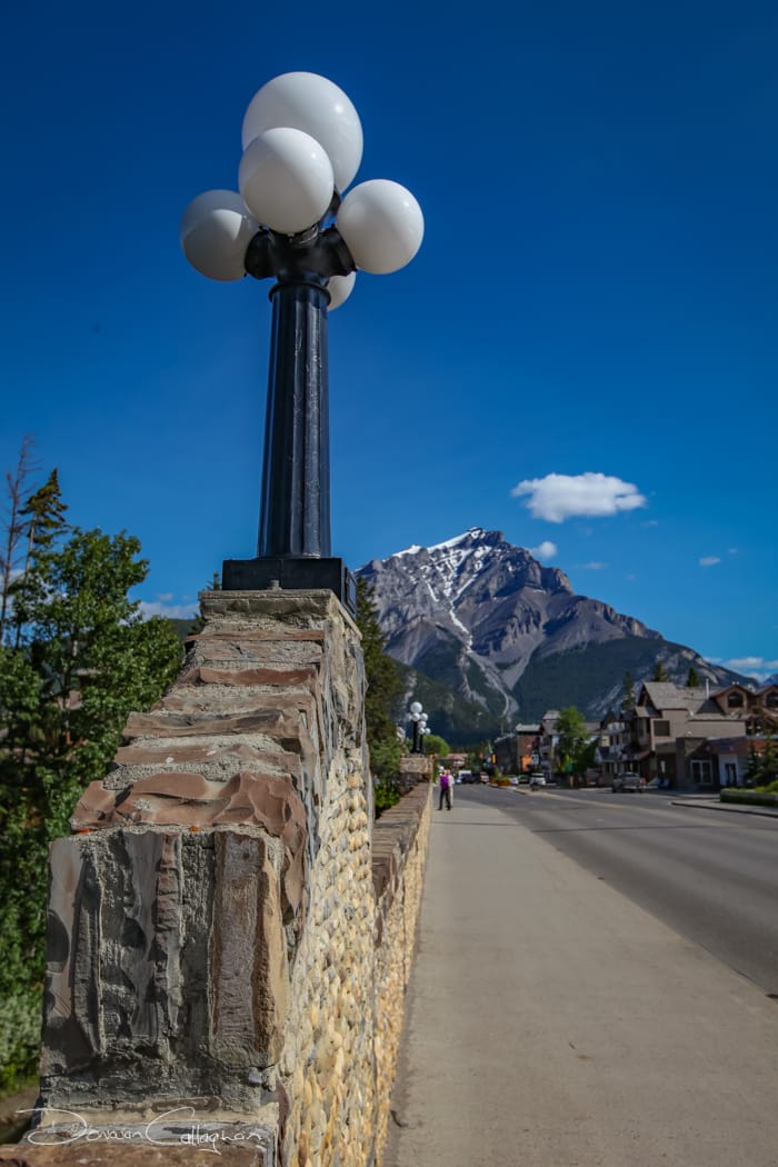 Banff looking up main street, Canada