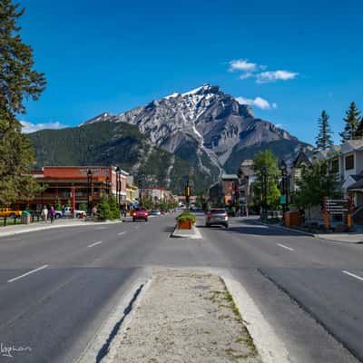 Banff looking toward the mountain, Canada