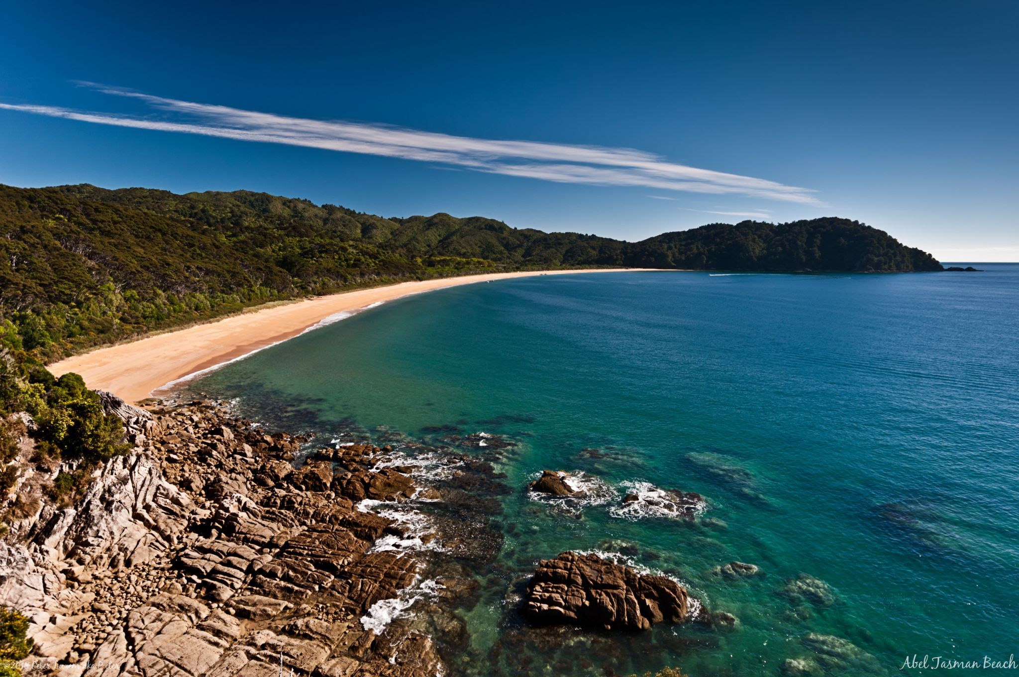 Beach @Totaranui Camping ground, New Zealand