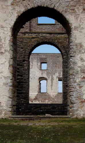 Borgholm castle ruin