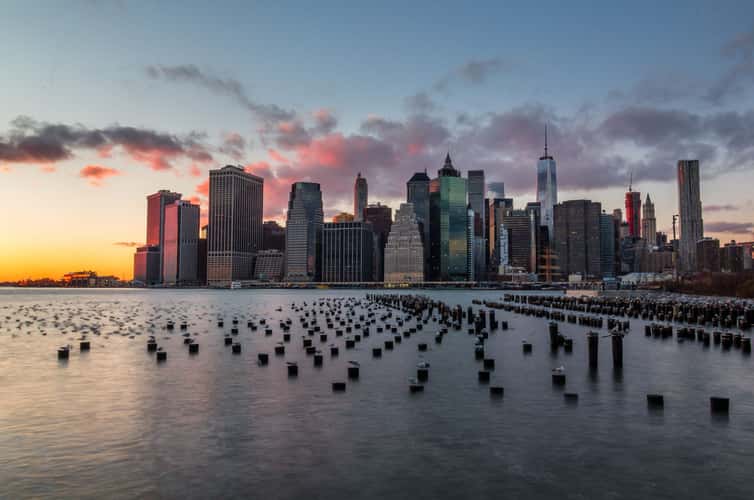 New York City Skyline from Pier 1, Brooklyn