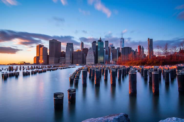 New York City Skyline from Pier 1, Brooklyn
