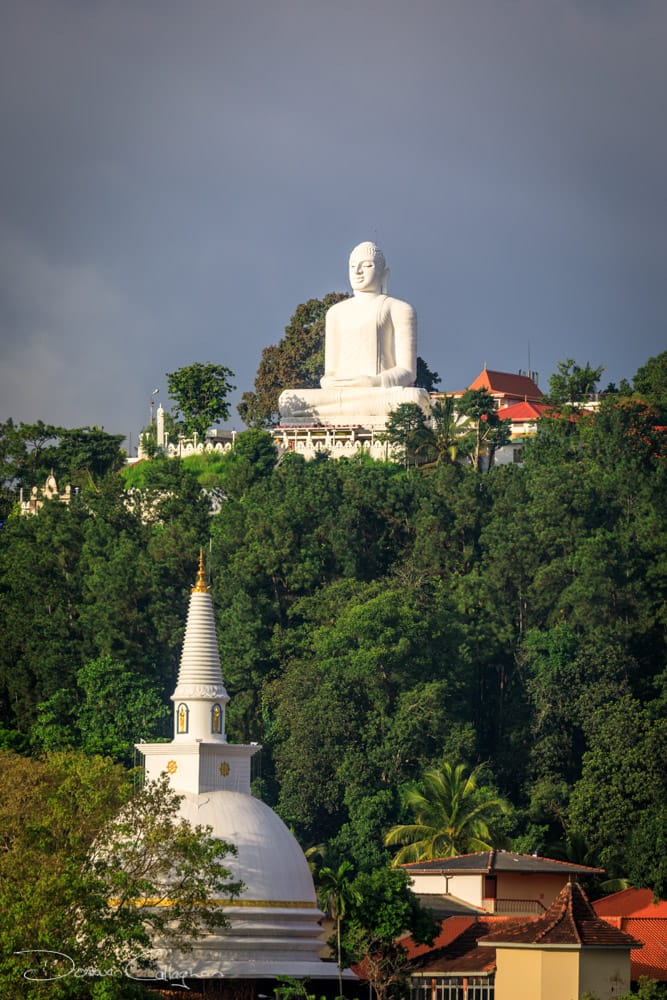 Buddha on the Hill Kandy, Sri Lanka