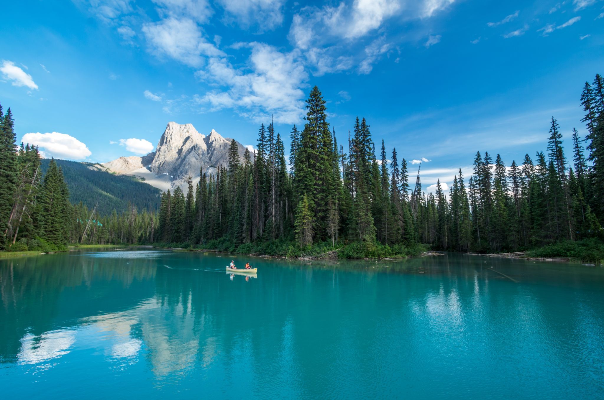 Canoe View at Emerald Lake, Canada