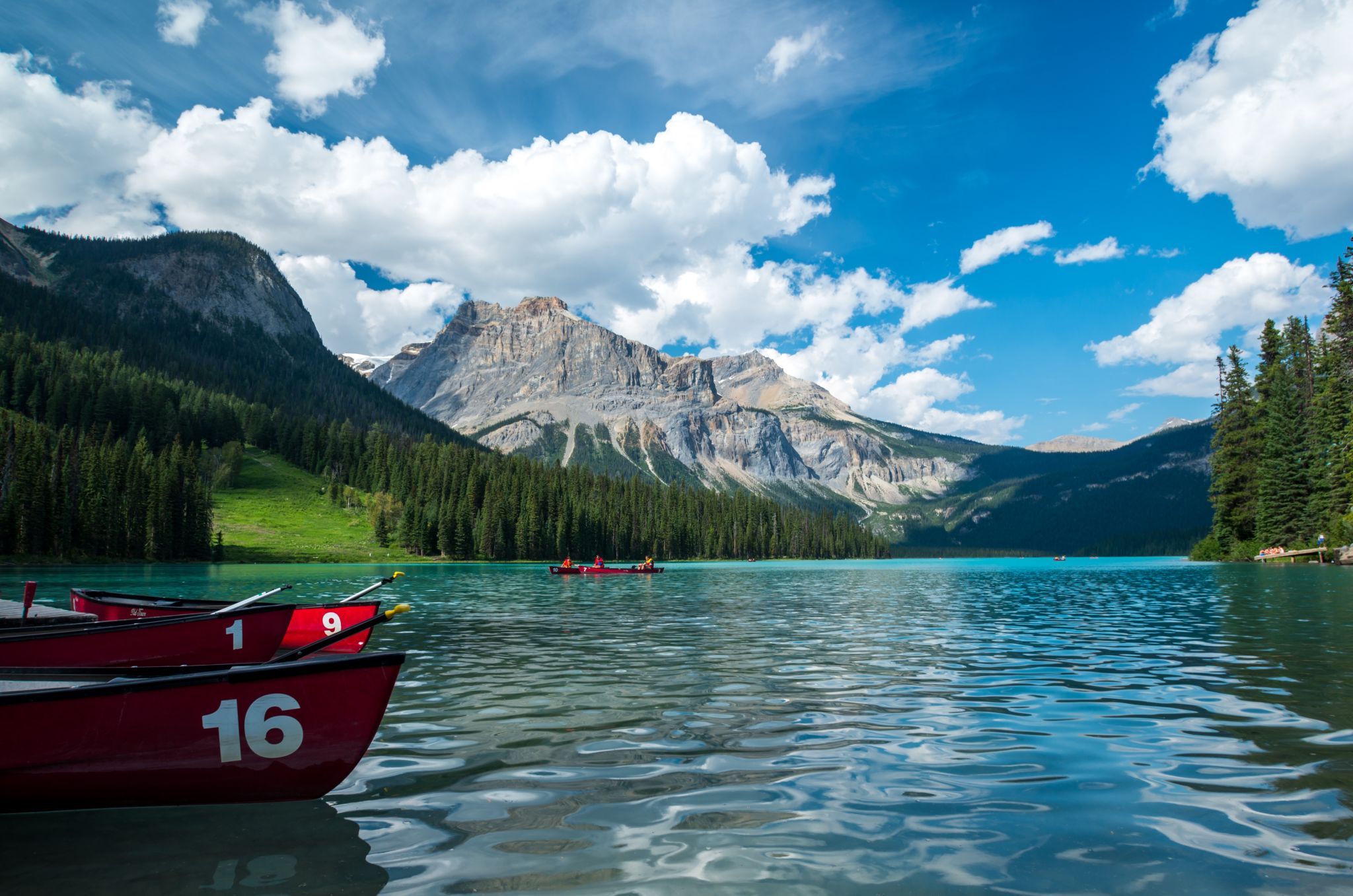 Canoe View at Emerald Lake, Canada
