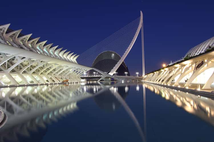 Hemisfèric & Ciudad de las Artes, west view