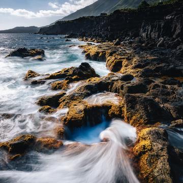 Cliffs at Terra do Pao, Pico, Azores, Portugal
