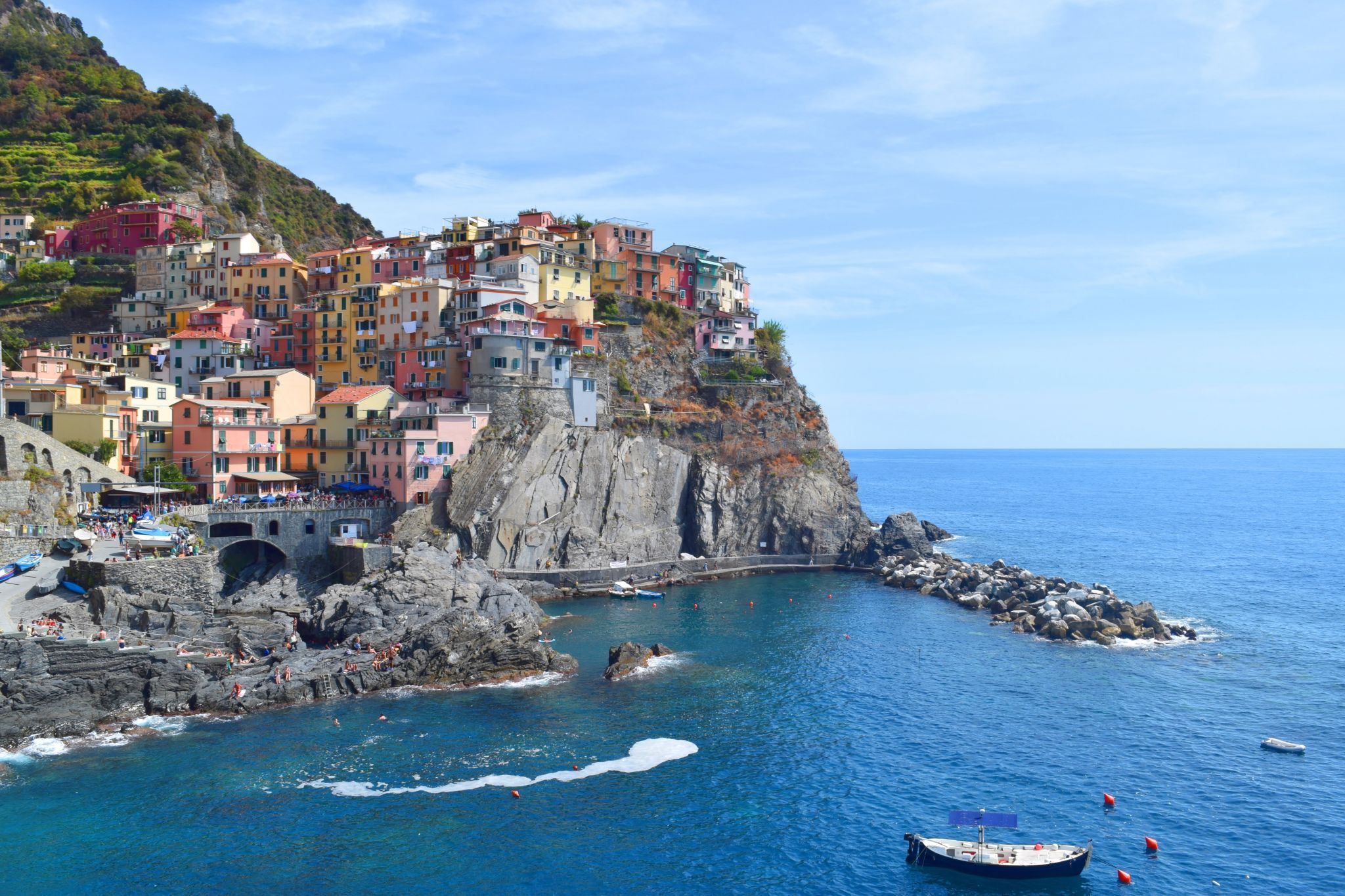 Cliffs of Manarola, Italy