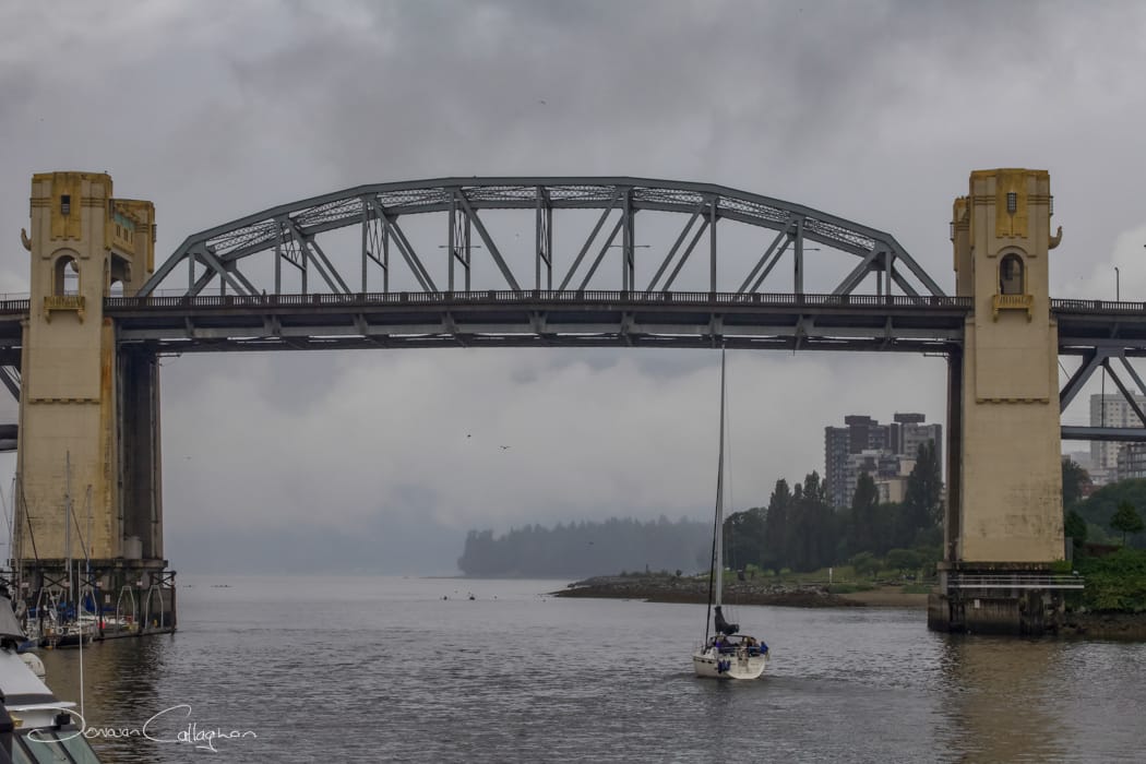 Cloudy day in Vancouver, Canada