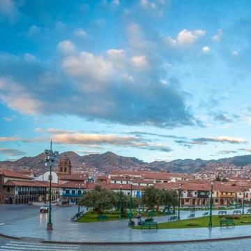 Cusco city pano, Peru