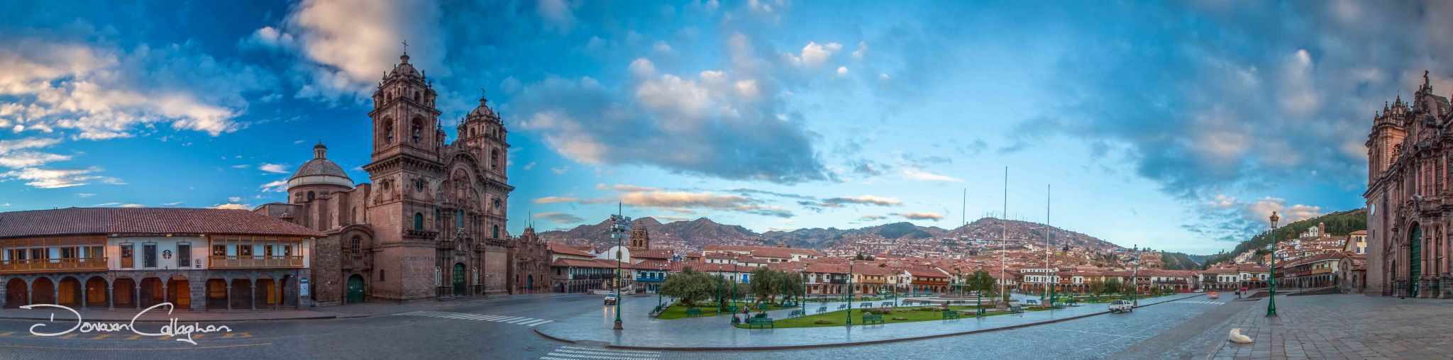 Cusco city pano, Peru