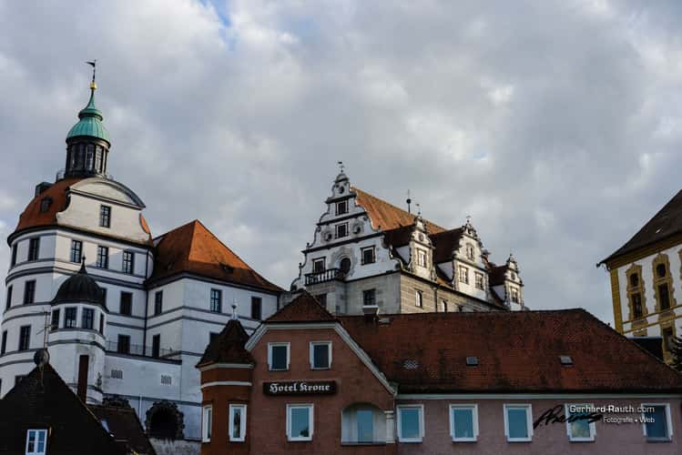 Danube from the bridge at Neuburg