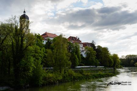 Danube from the bridge at Neuburg