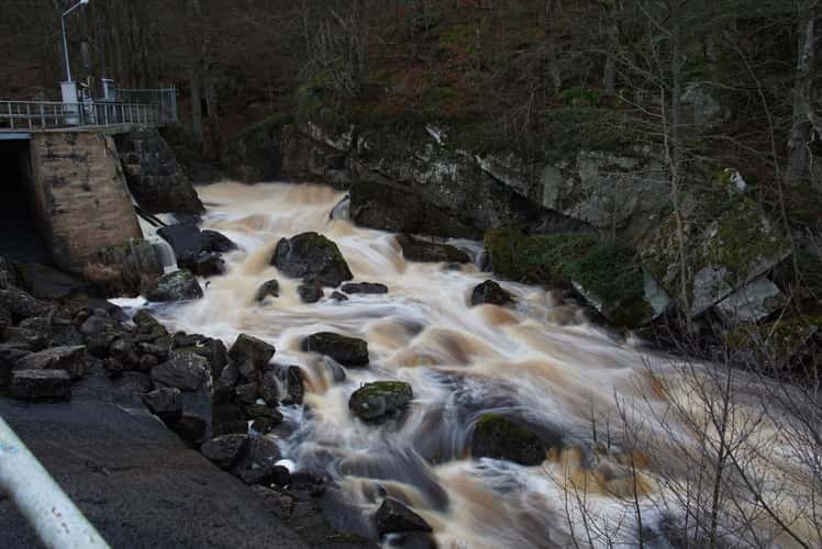 Djupafors canyon