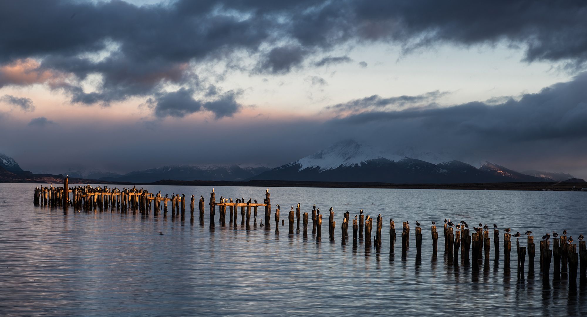 Former boardwalk, Chile