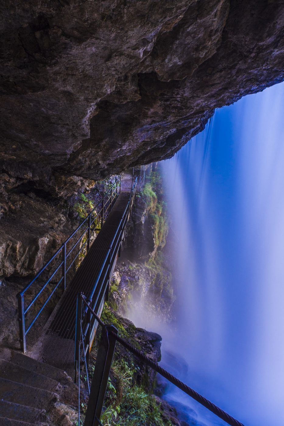 The Giessbach Waterfalls, Switzerland