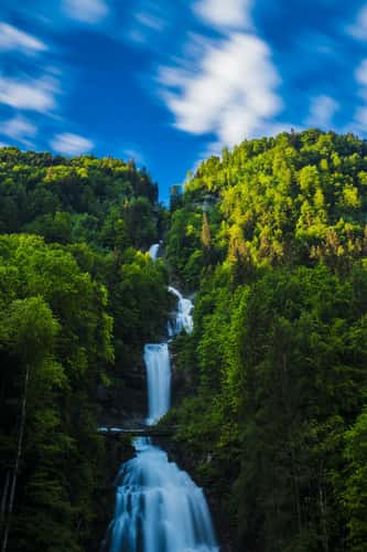 The Giessbach Waterfalls