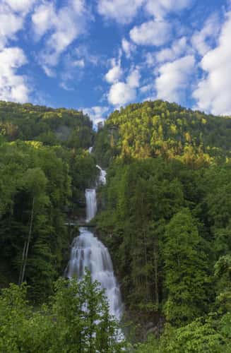 The Giessbach Waterfalls