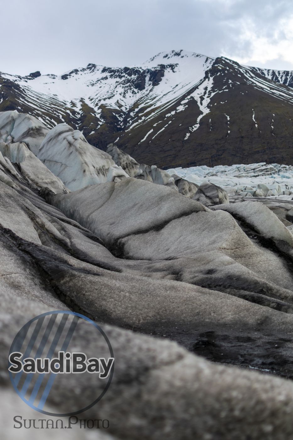 Glacier Skaftafellsjökull, Iceland