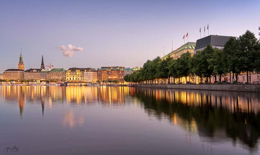 Binnenalster-View, Hamburg