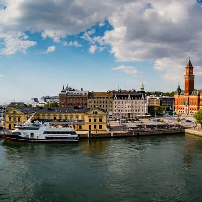 Helsingborg habour view, Sweden