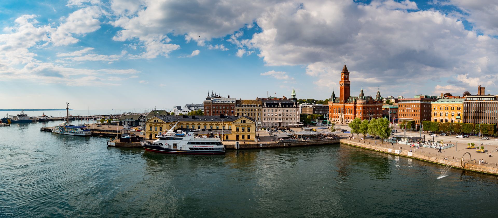 Helsingborg habour view, Sweden