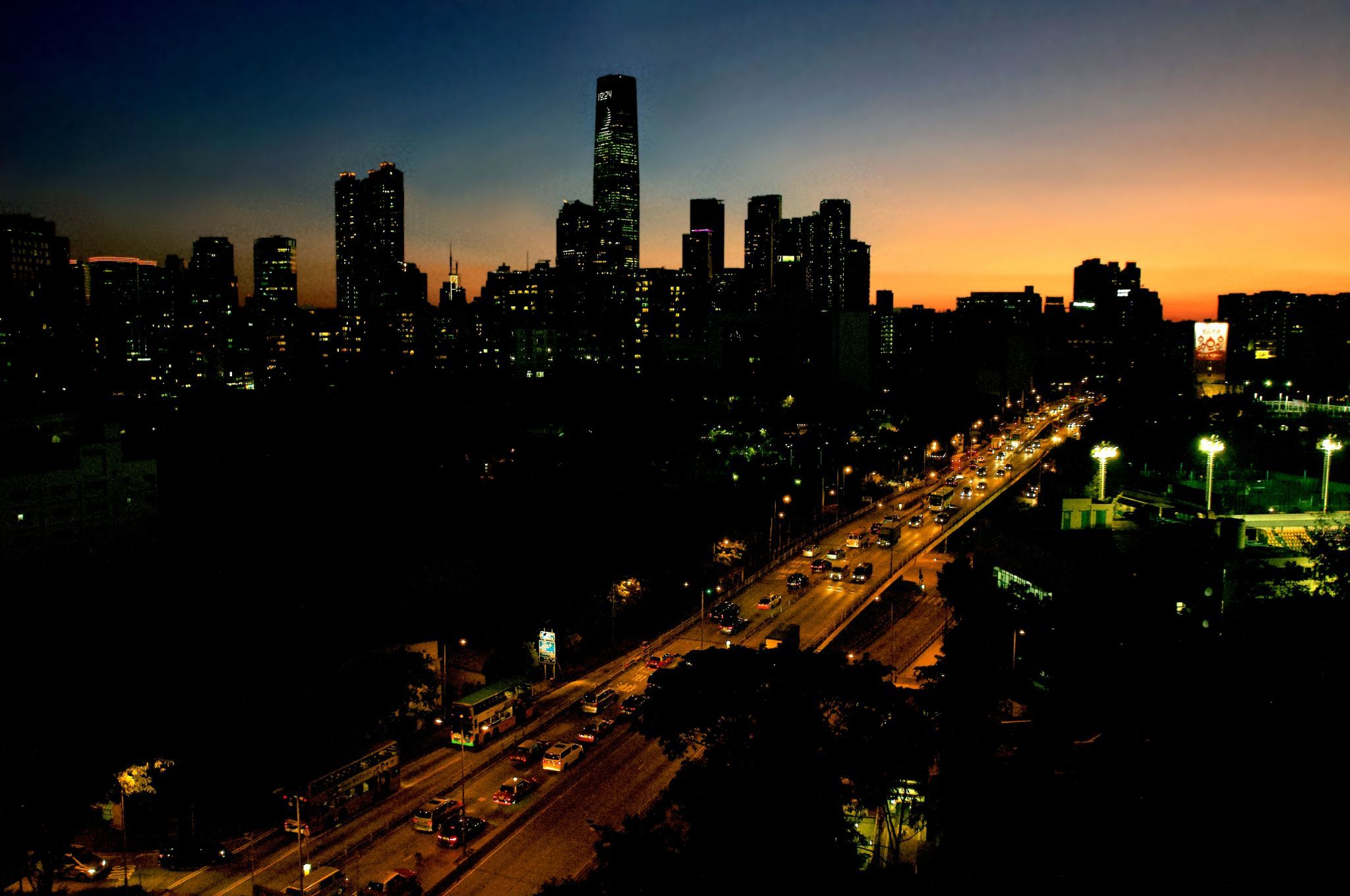 HK PolyU Black Z 10th Floor Balcony, Hong Kong
