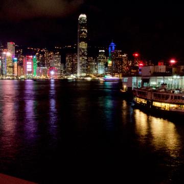 Hong Kong Skyline from Kowloon Public Pier, Hong Kong