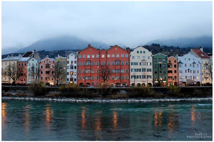 Colorful Houses Innsbruck