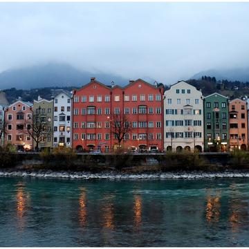 Colourful Houses, Innsbruck, Austria