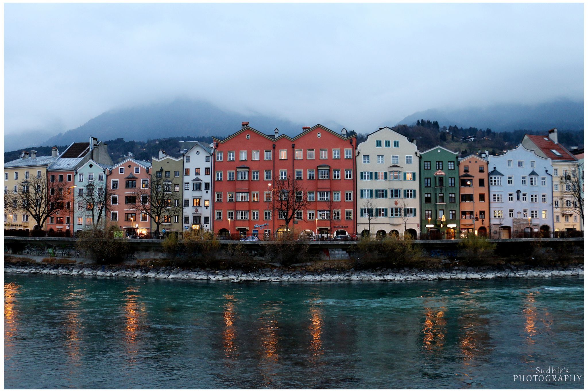 Colorful Houses Innsbruck, Austria