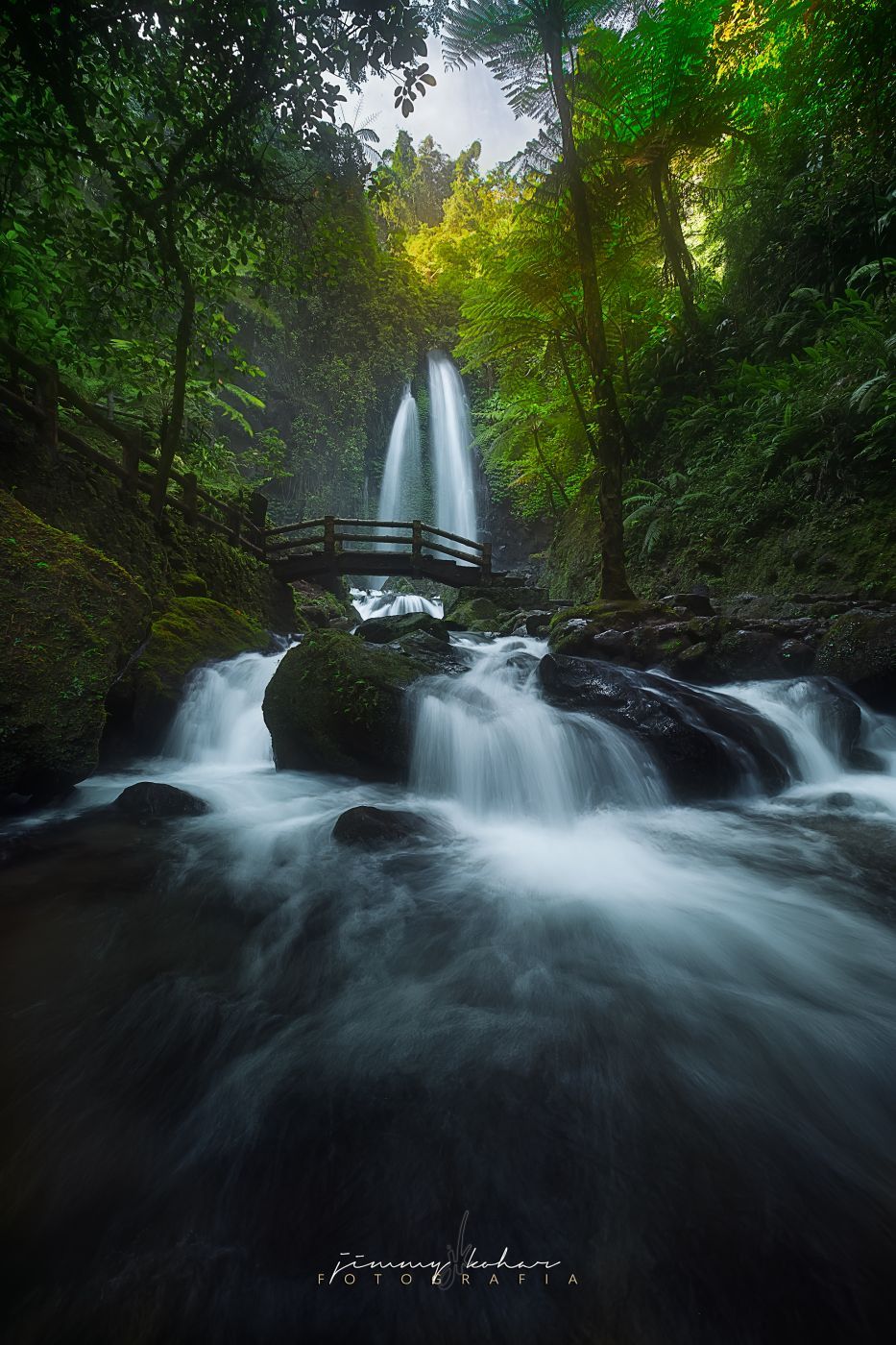 Jumog Waterfall, Solo, Central Java, Indonesia
