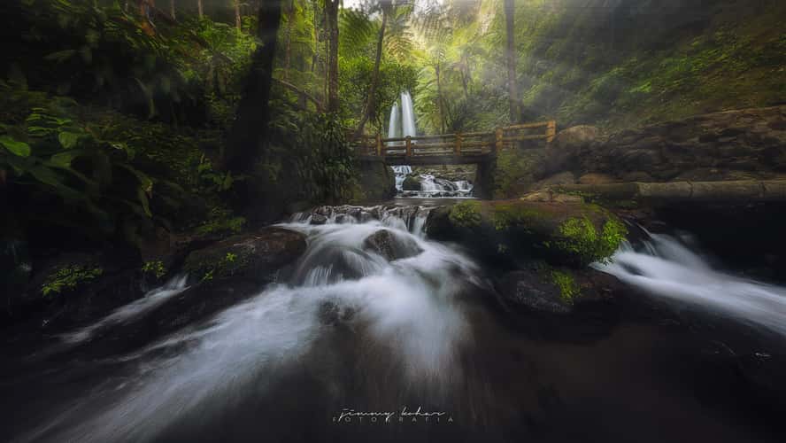 Jumog Waterfall, Solo, Central Java