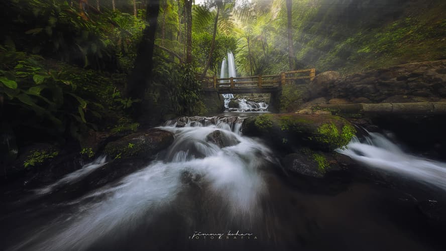 Jumog Waterfall, Solo, Central Java