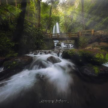 Jumog Waterfall, Solo, Central Java, Indonesia