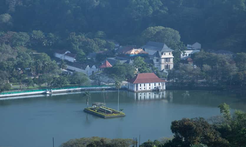 Kandy from Sandriyana Lake Hotel